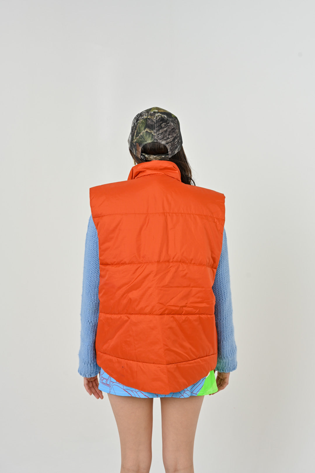 Pumpkin Puffer Vest