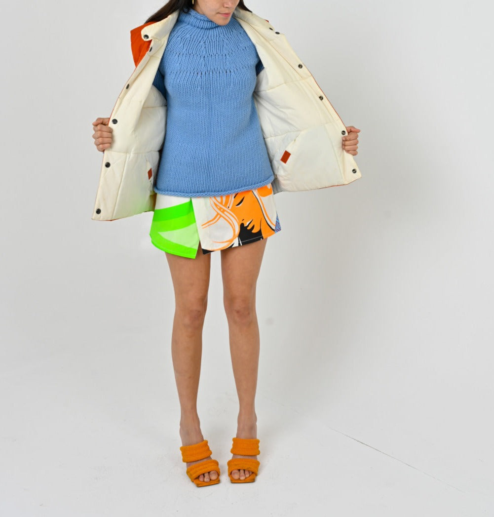 Pumpkin Puffer Vest