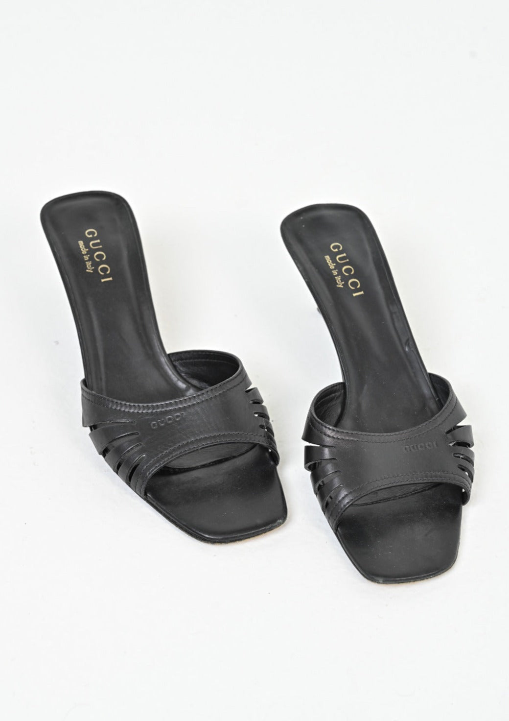 Gucci Noir Heels (40)