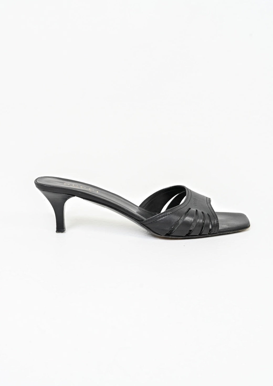 Gucci Noir Heels (40)