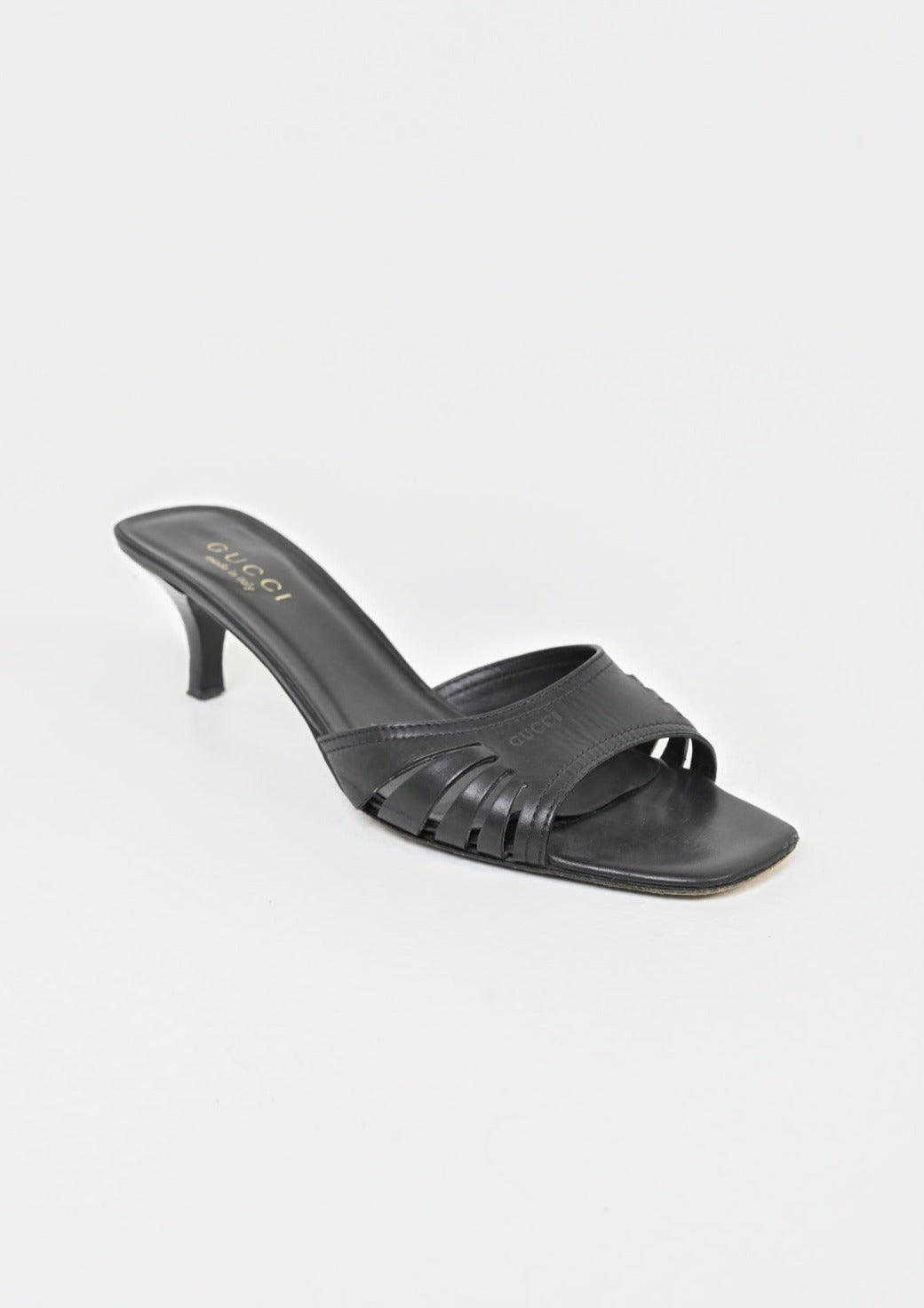 Gucci Noir Heels (40)
