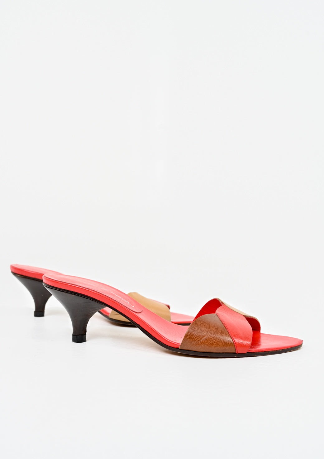 Leather Kitten Heels (37)