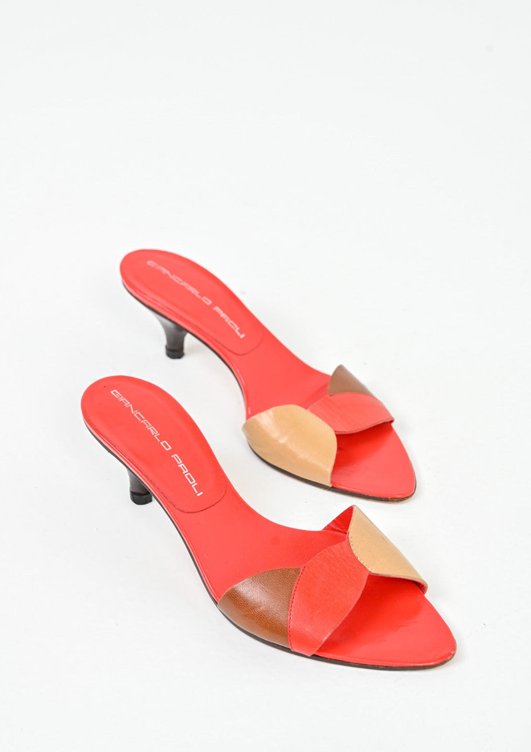 Leather Kitten Heels (37)