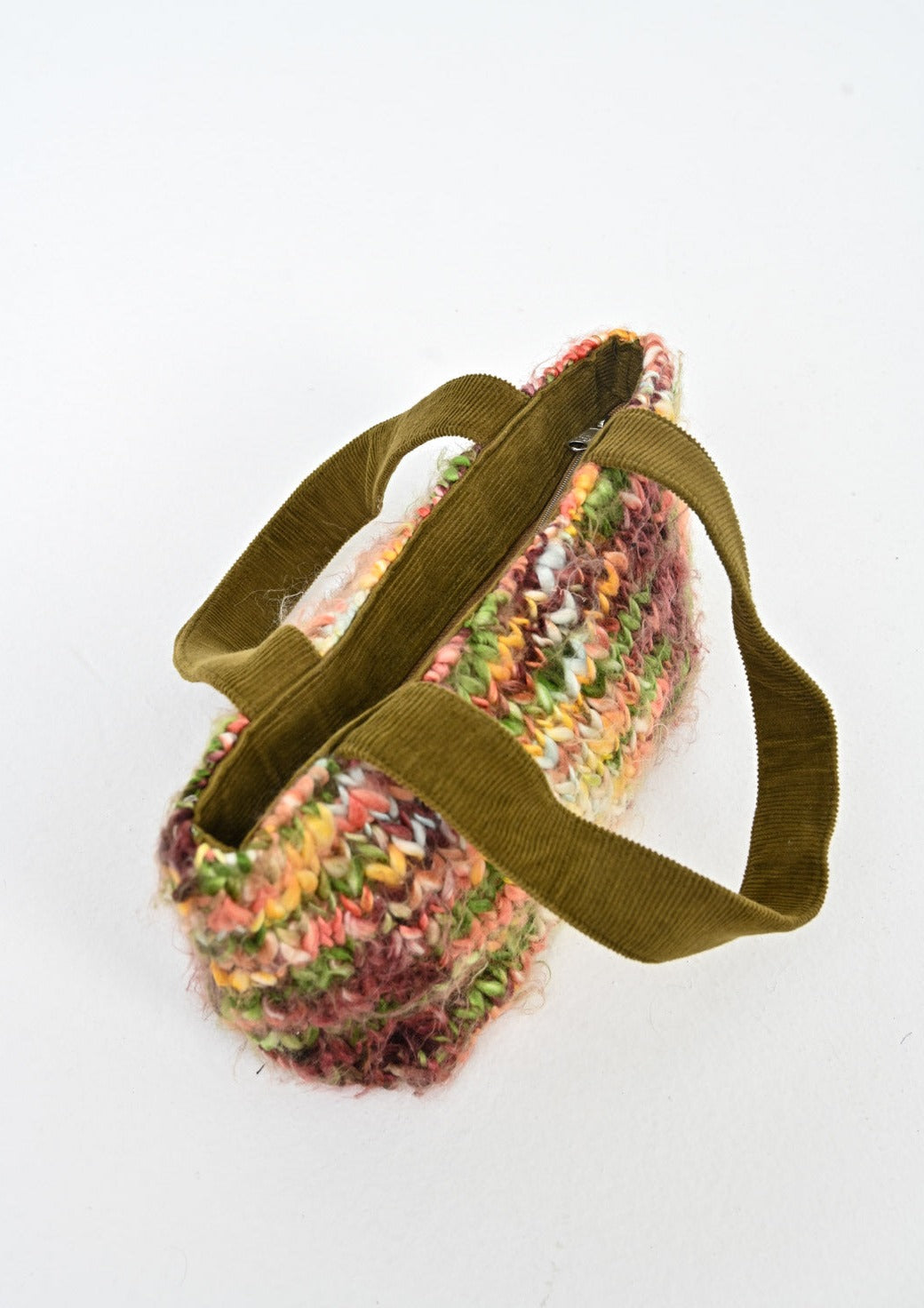 Multicolor Wool Purse