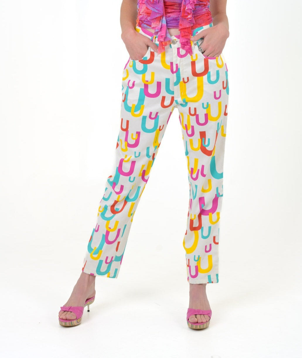 Emanuel Ungaro Monogram Pants