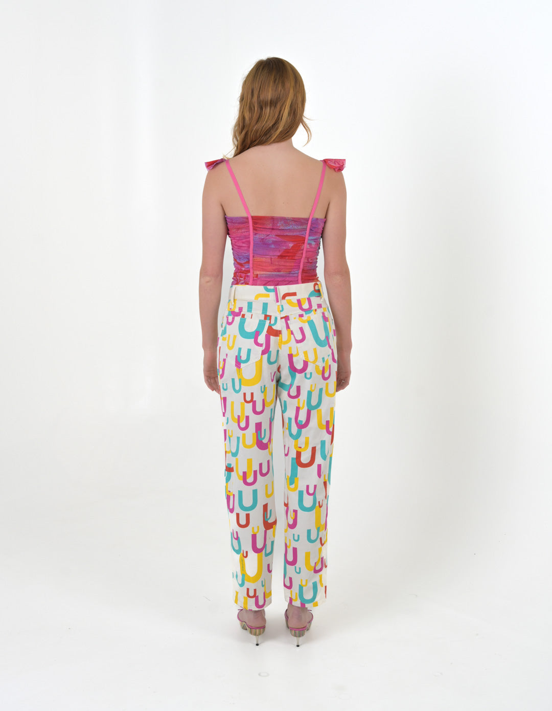 Emanuel Ungaro Monogram Pants