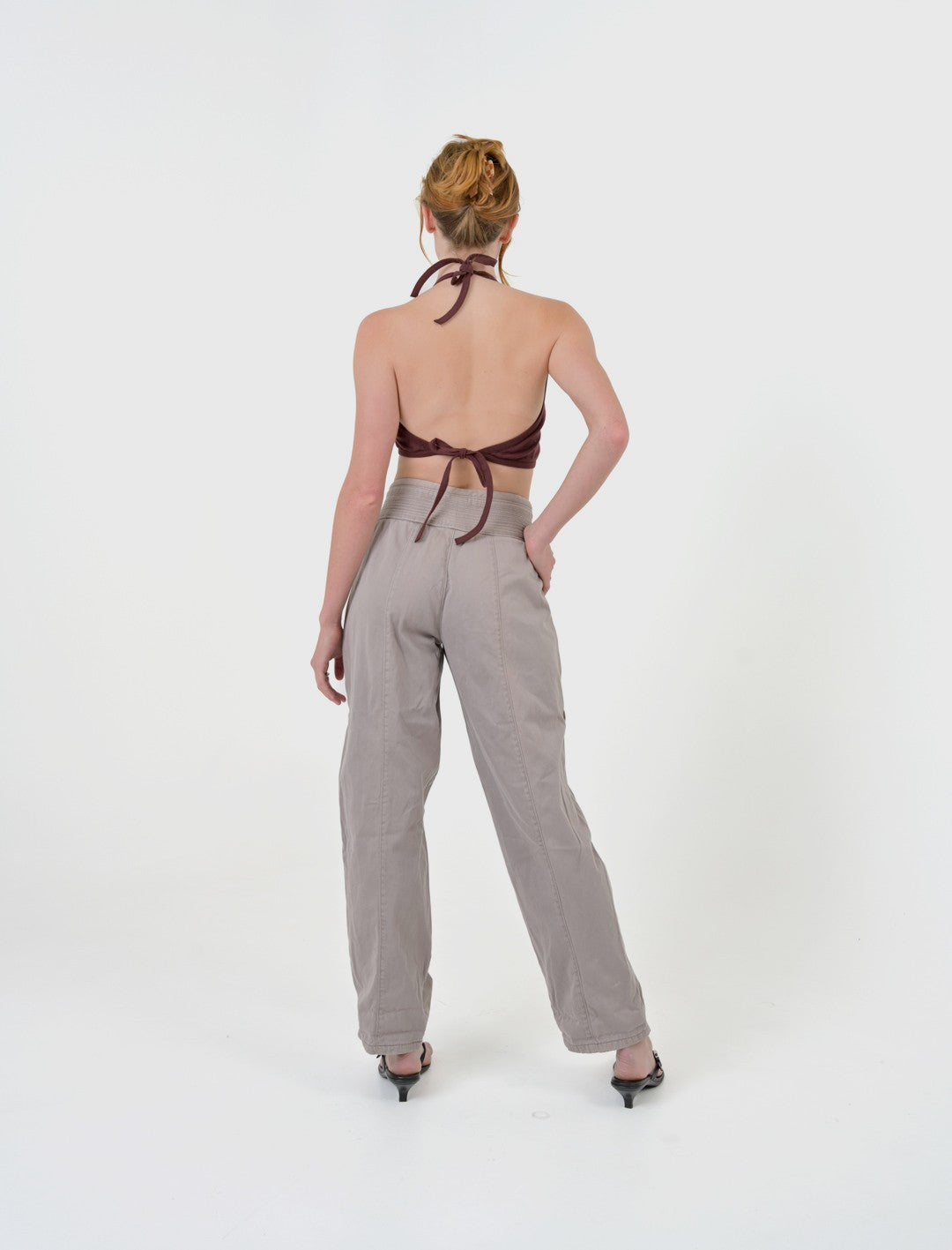 Marithé et François Girbaud Taupe Pants