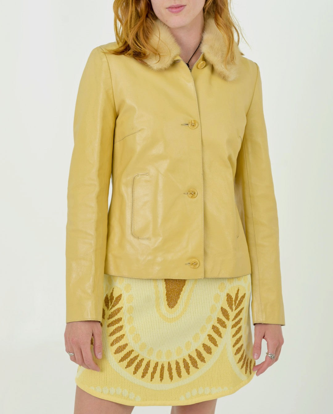Butter Leather Mink Jacket