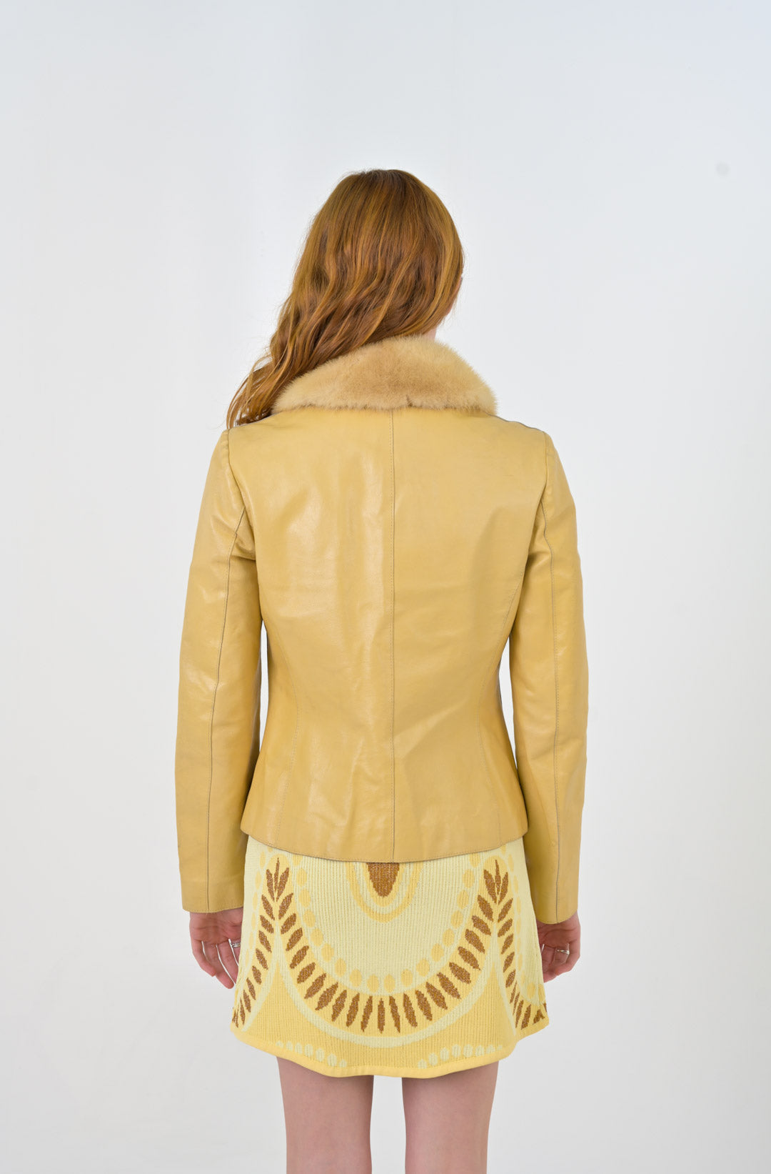Butter Leather Mink Jacket