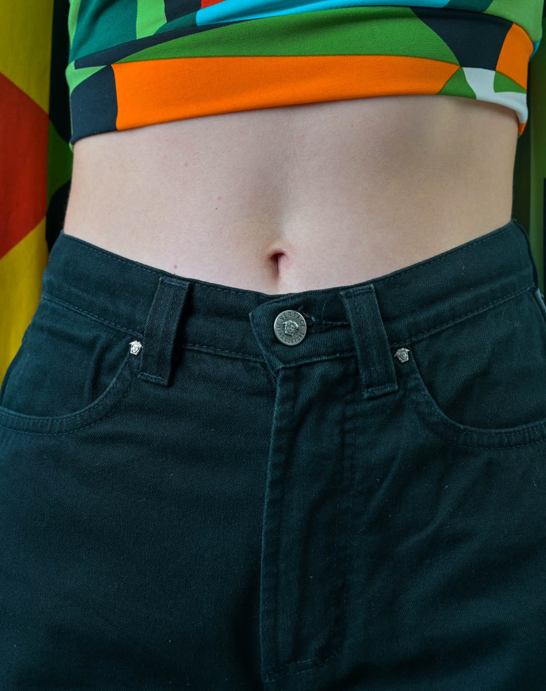 Versace Onyx Jeans
