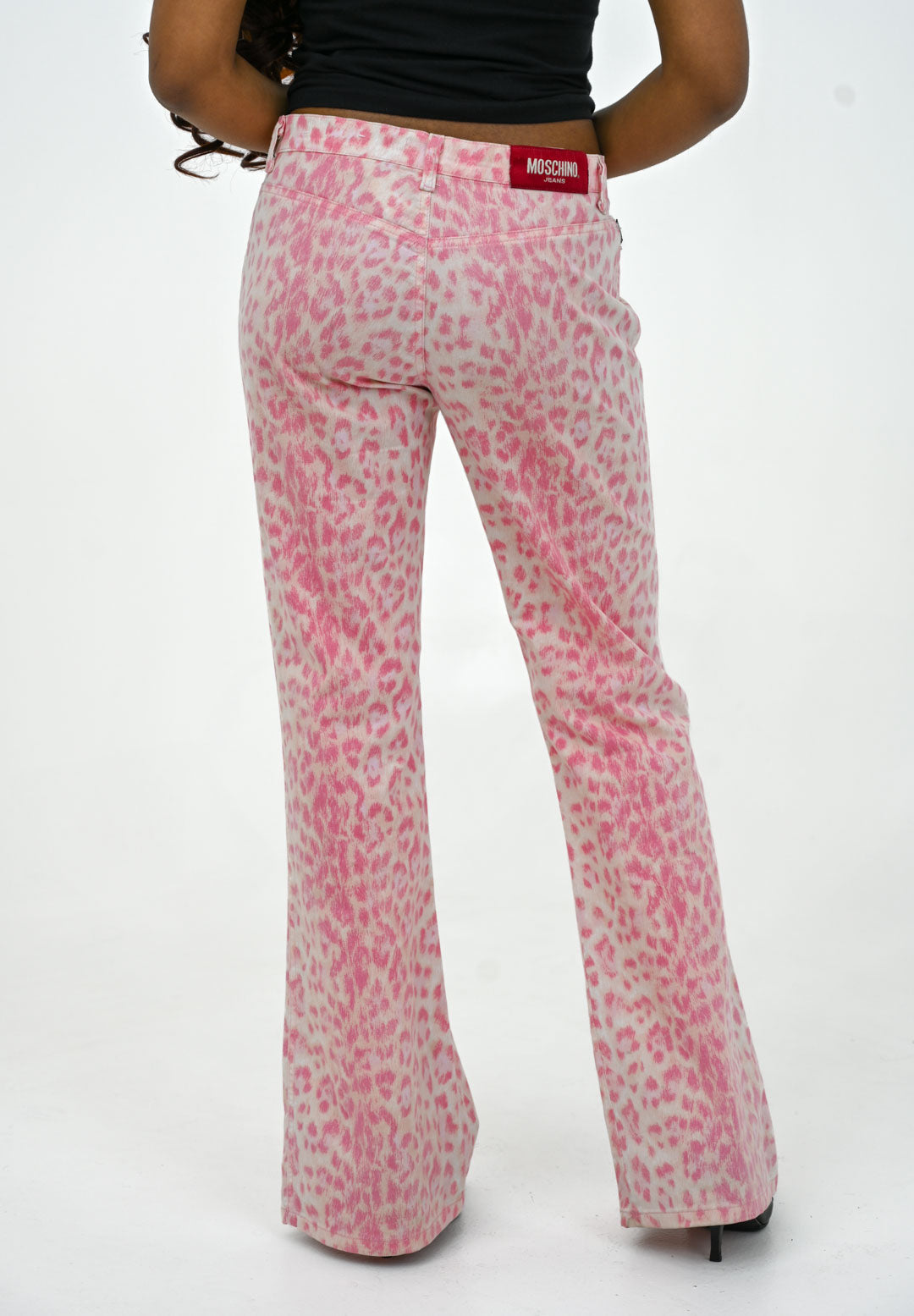 Moschino Pink Cheetah Pants