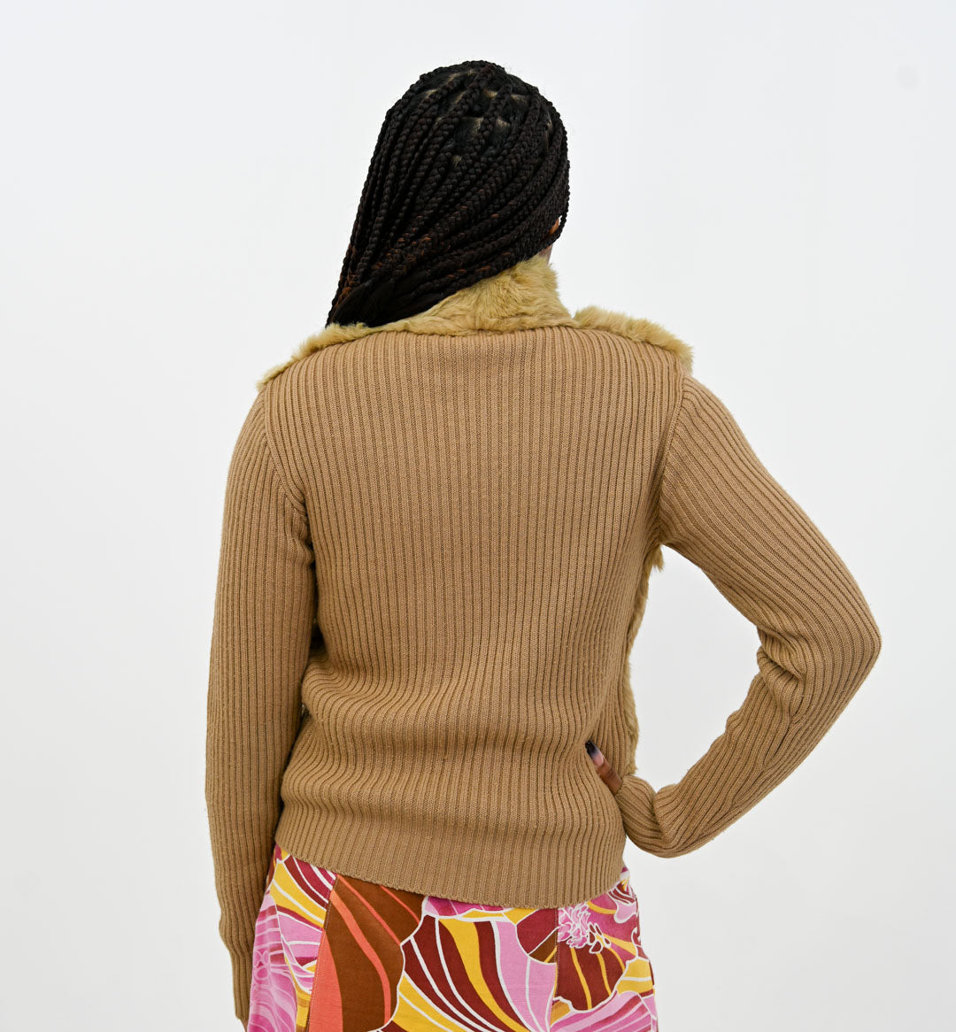 Rabbit Toffee Wool Jacket