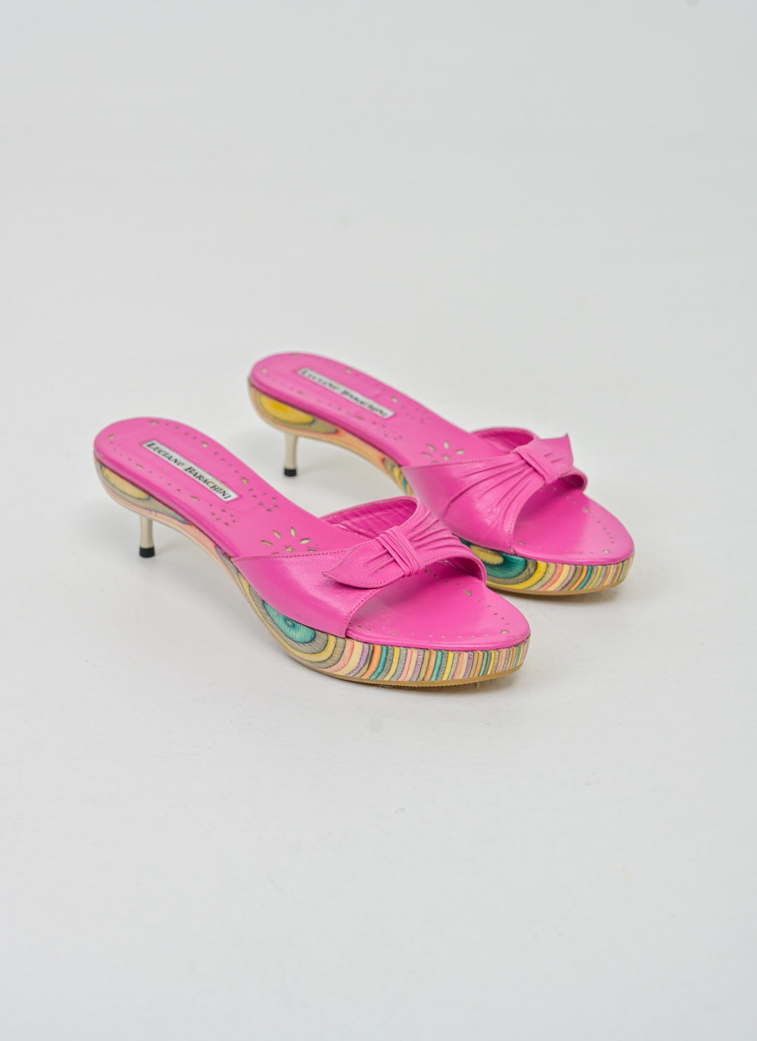 Pink Marbled Heels (37.5)
