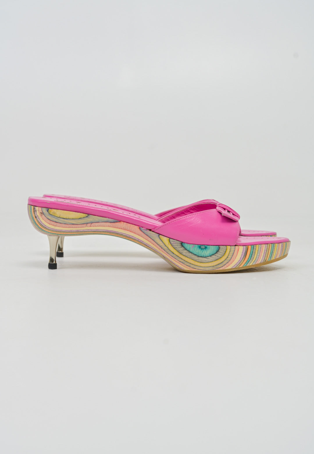 Pink Marbled Heels (37.5)