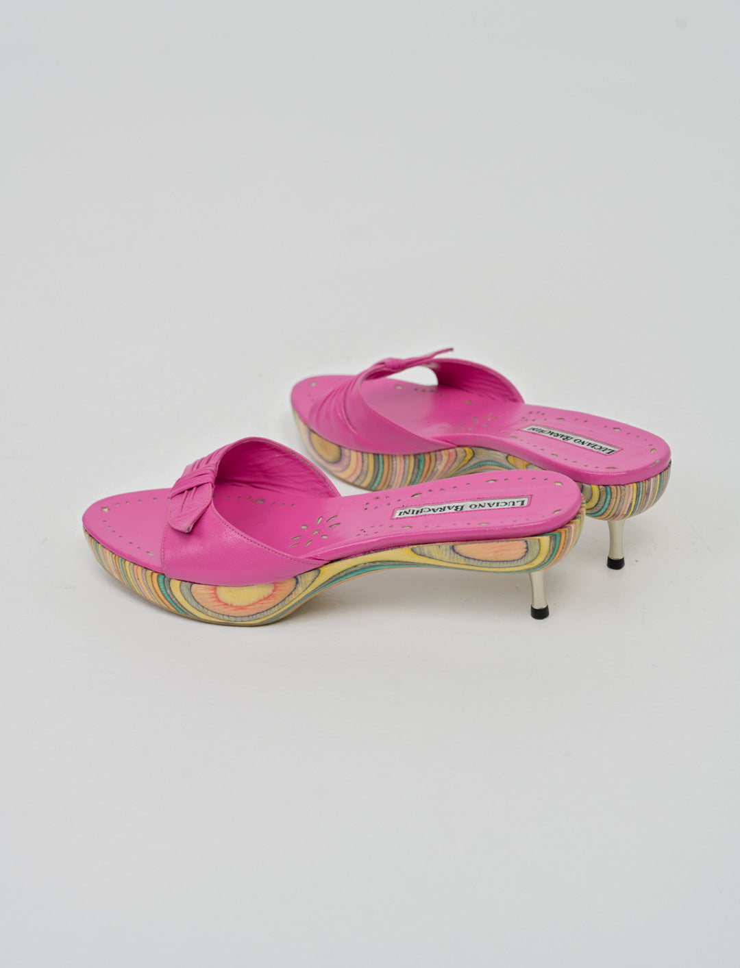 Pink Marbled Heels (37.5)