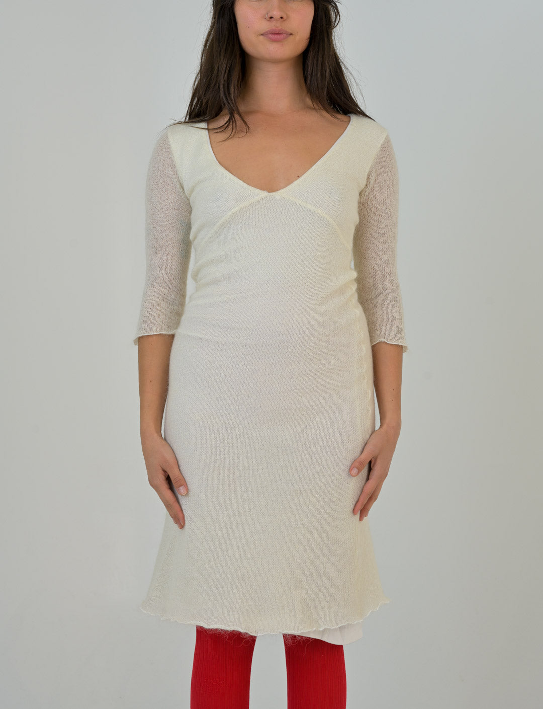 Wool Snowflake Dress