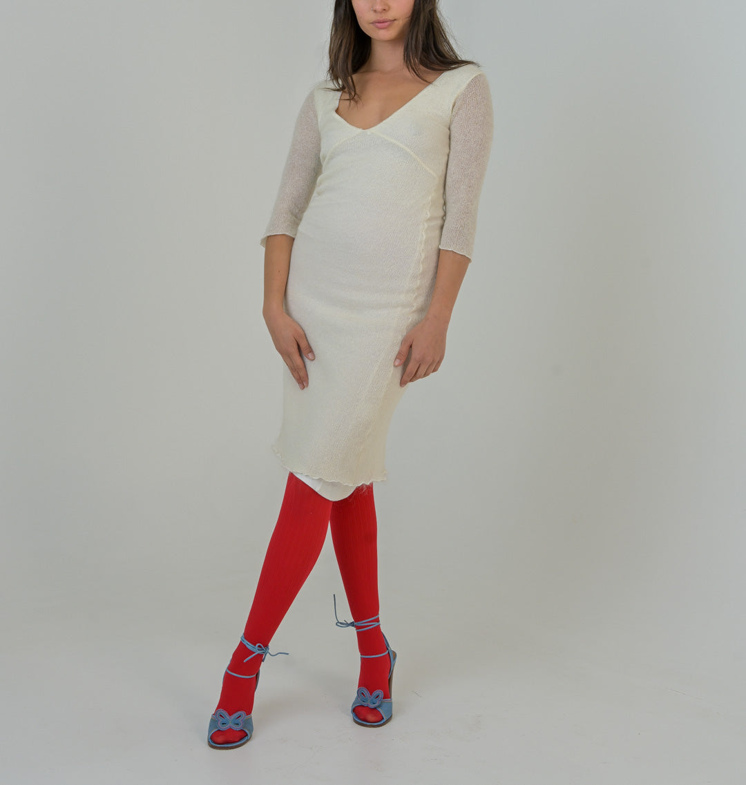 Wool Snowflake Dress