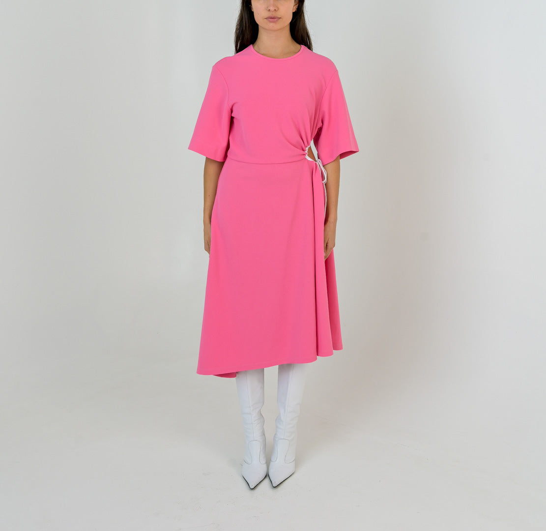 See by Chloé Peony Cut-Out Midi Dress