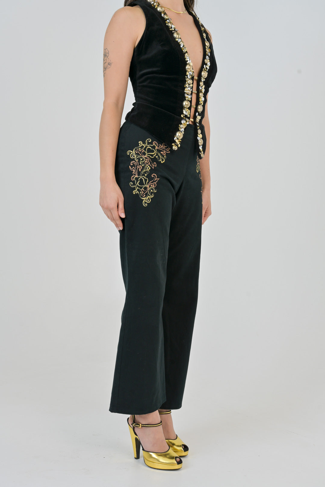 Ornate Flare Pants