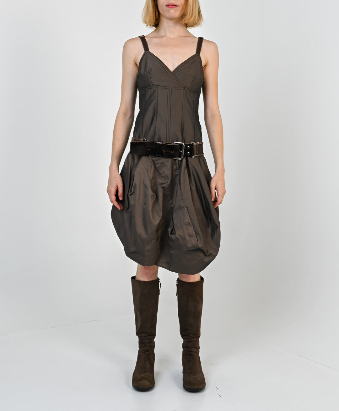 Pewter Bubble Dress