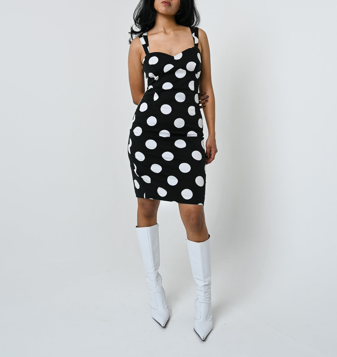 Moschino Polka Dot Dress