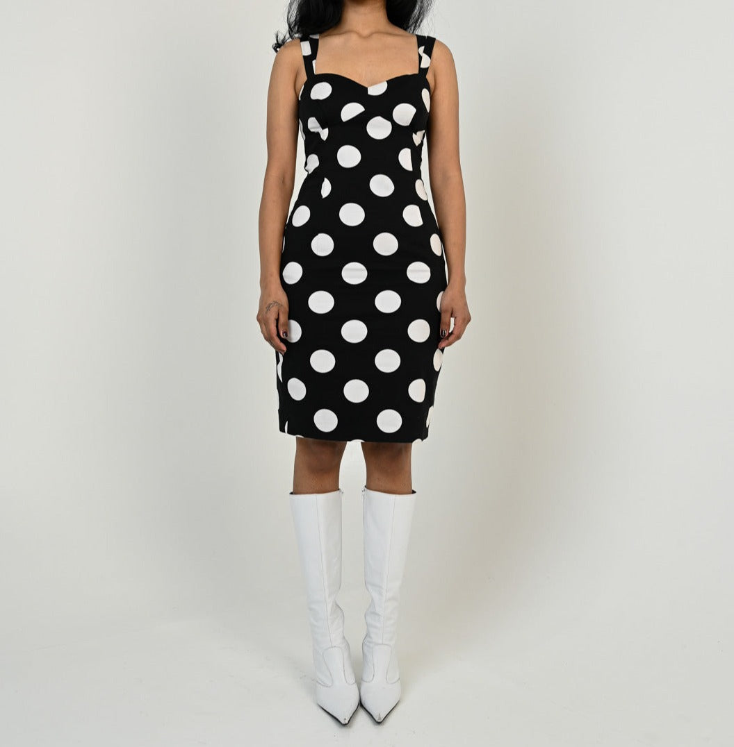 Moschino Polka Dot Dress