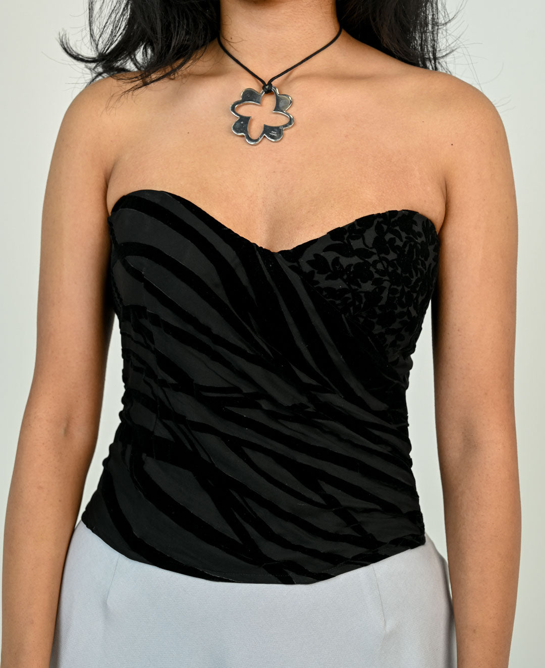 La Perla Velvet Bustier
