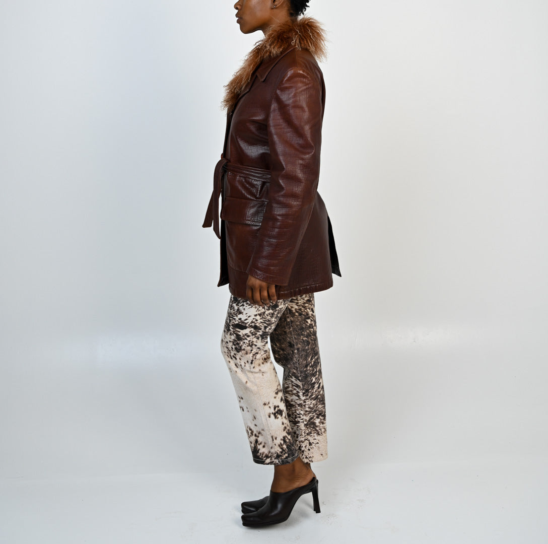 Espresso Leather Jacket