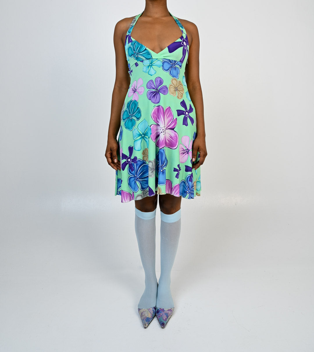 Versace Tropical Dress