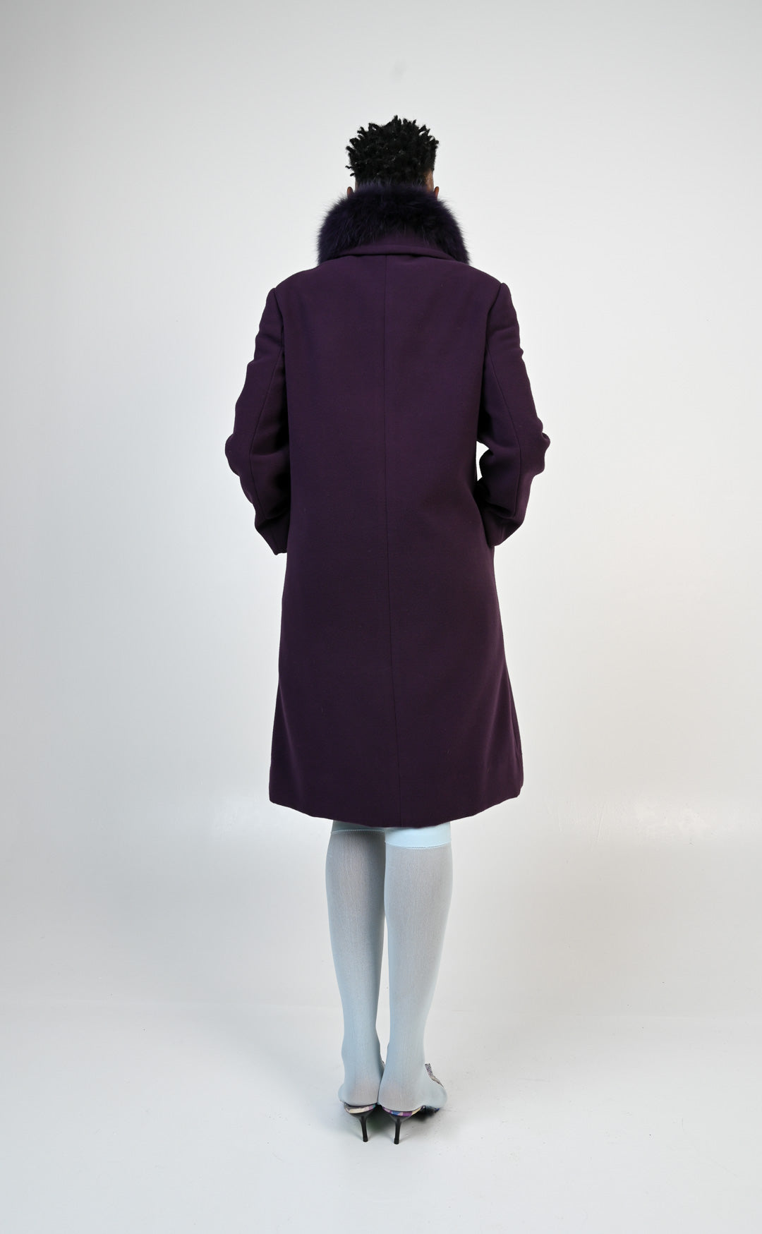 Violet Fox Coat