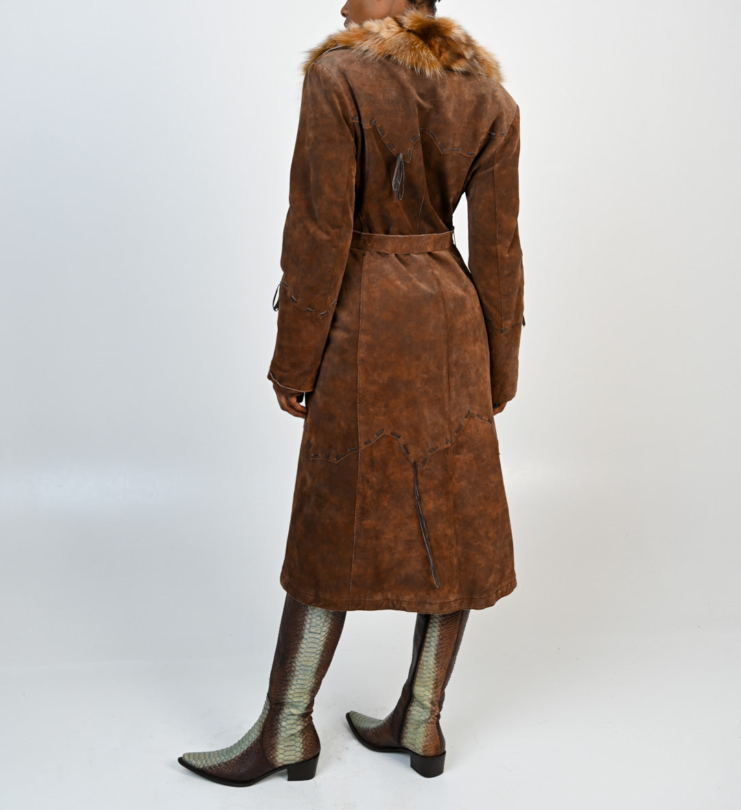 Foxy Suede Western Coat