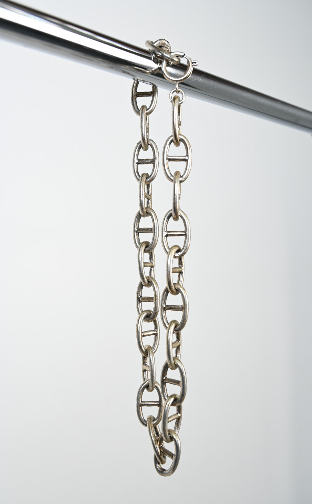 Silver Chain Link Necklace