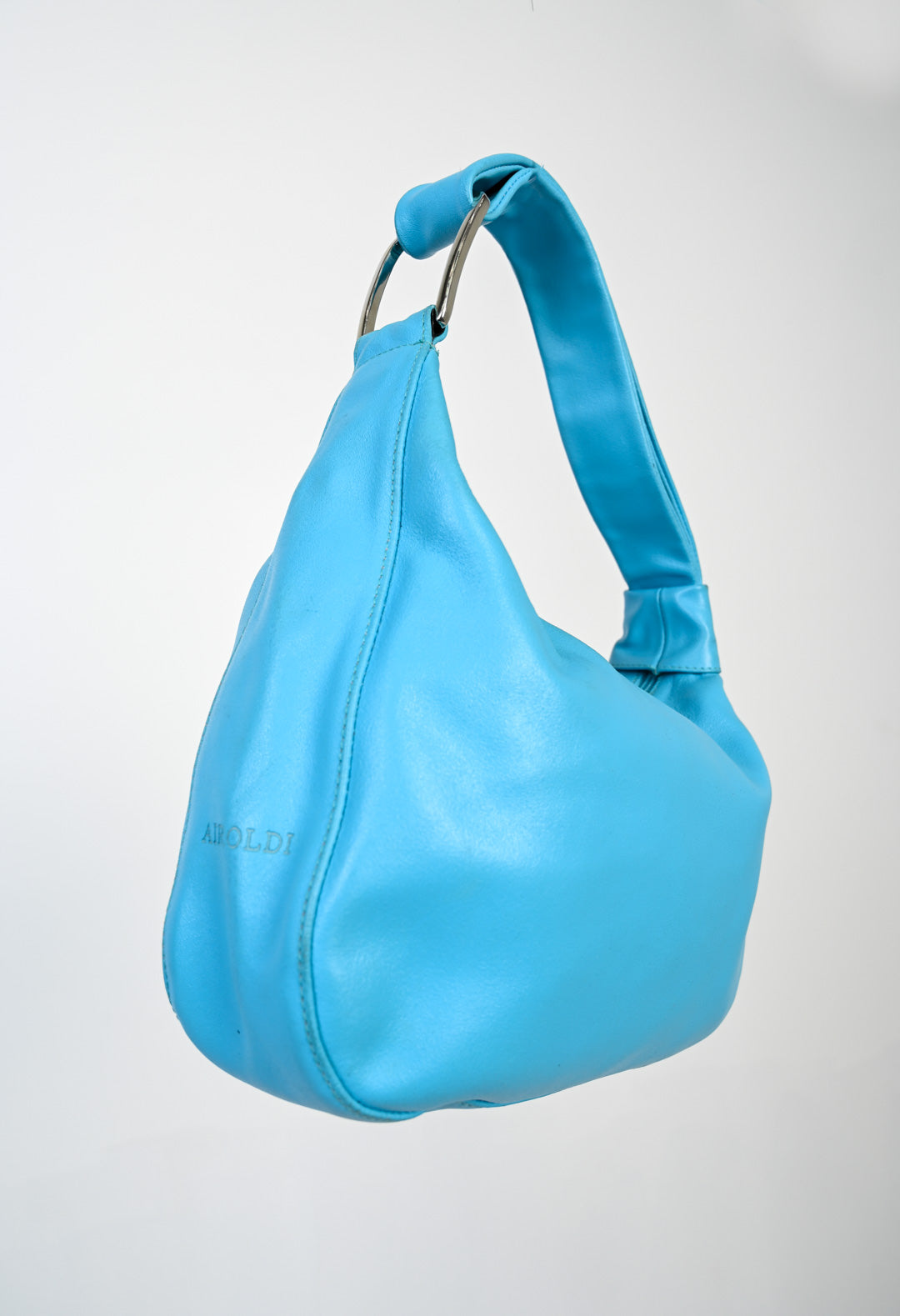Turquoise Leather Purse