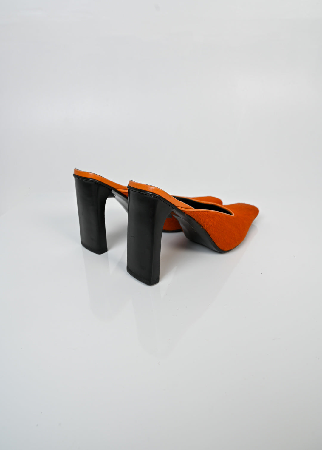 Clementine Calf Hair Mules (36)