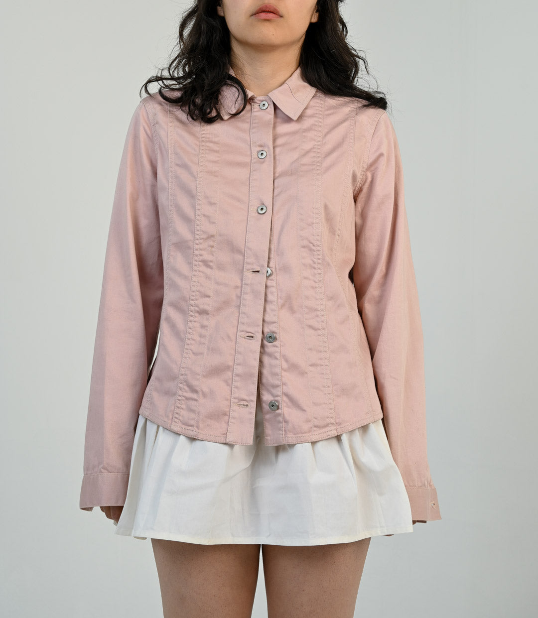 Krizia Blush Lightweight Jacket