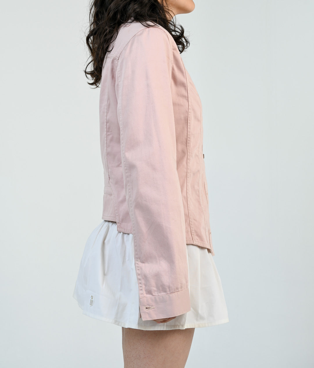 Krizia Blush Lightweight Jacket