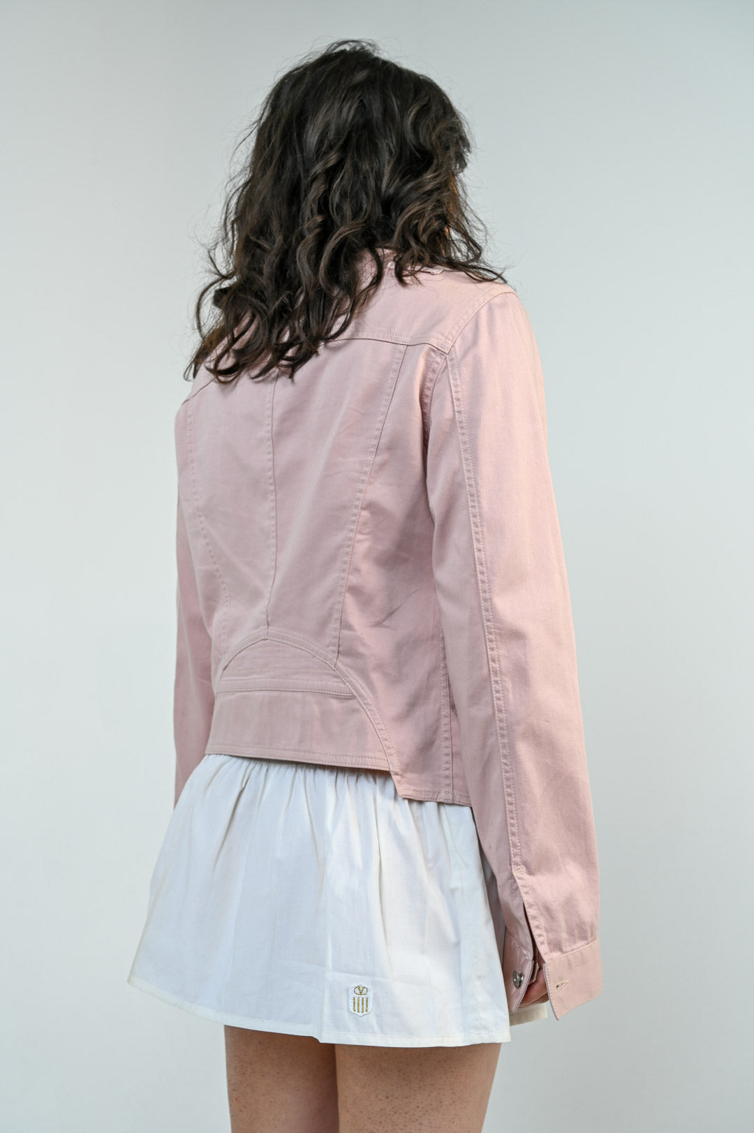 Krizia Blush Lightweight Jacket