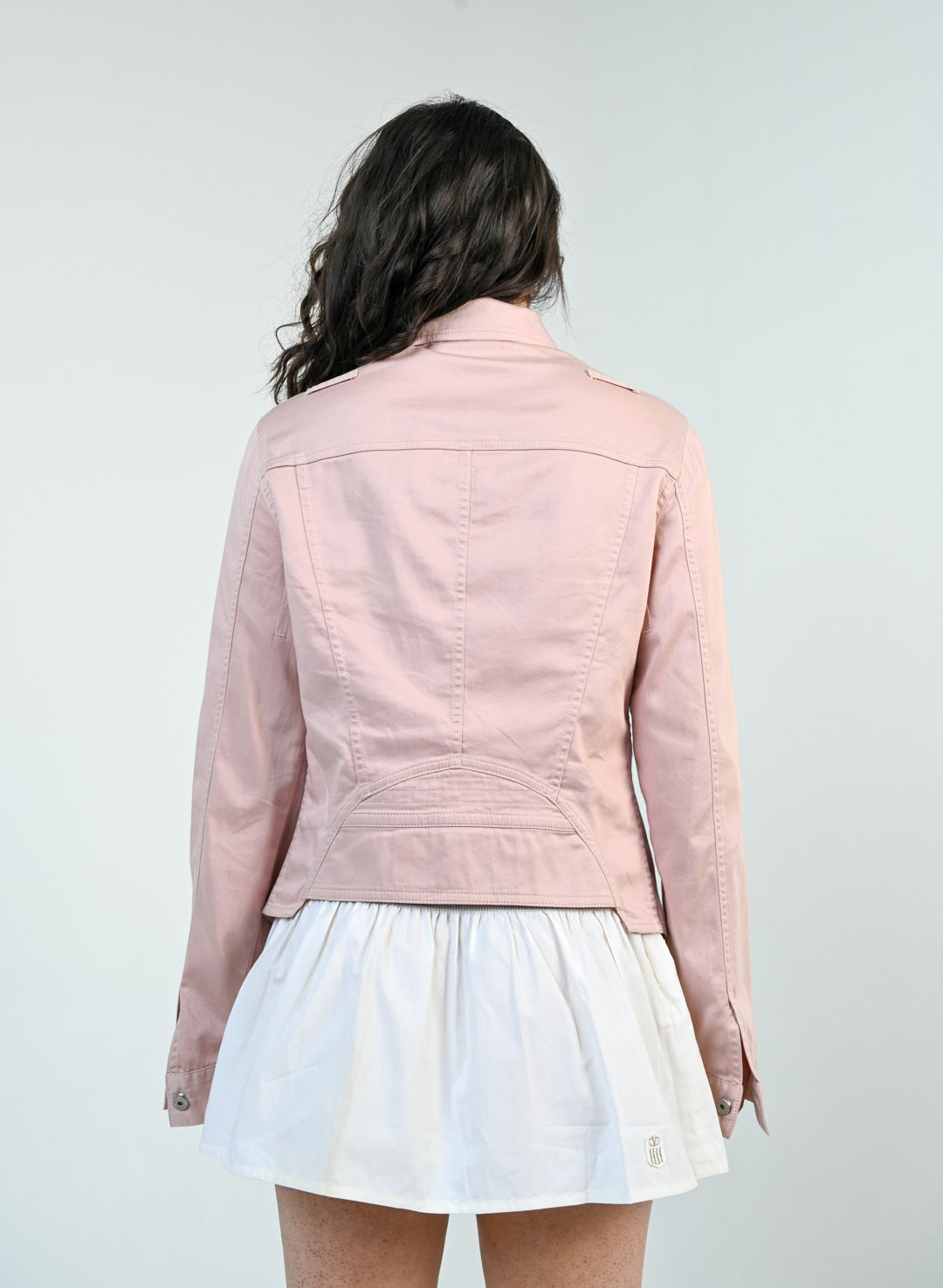 Krizia Blush Lightweight Jacket