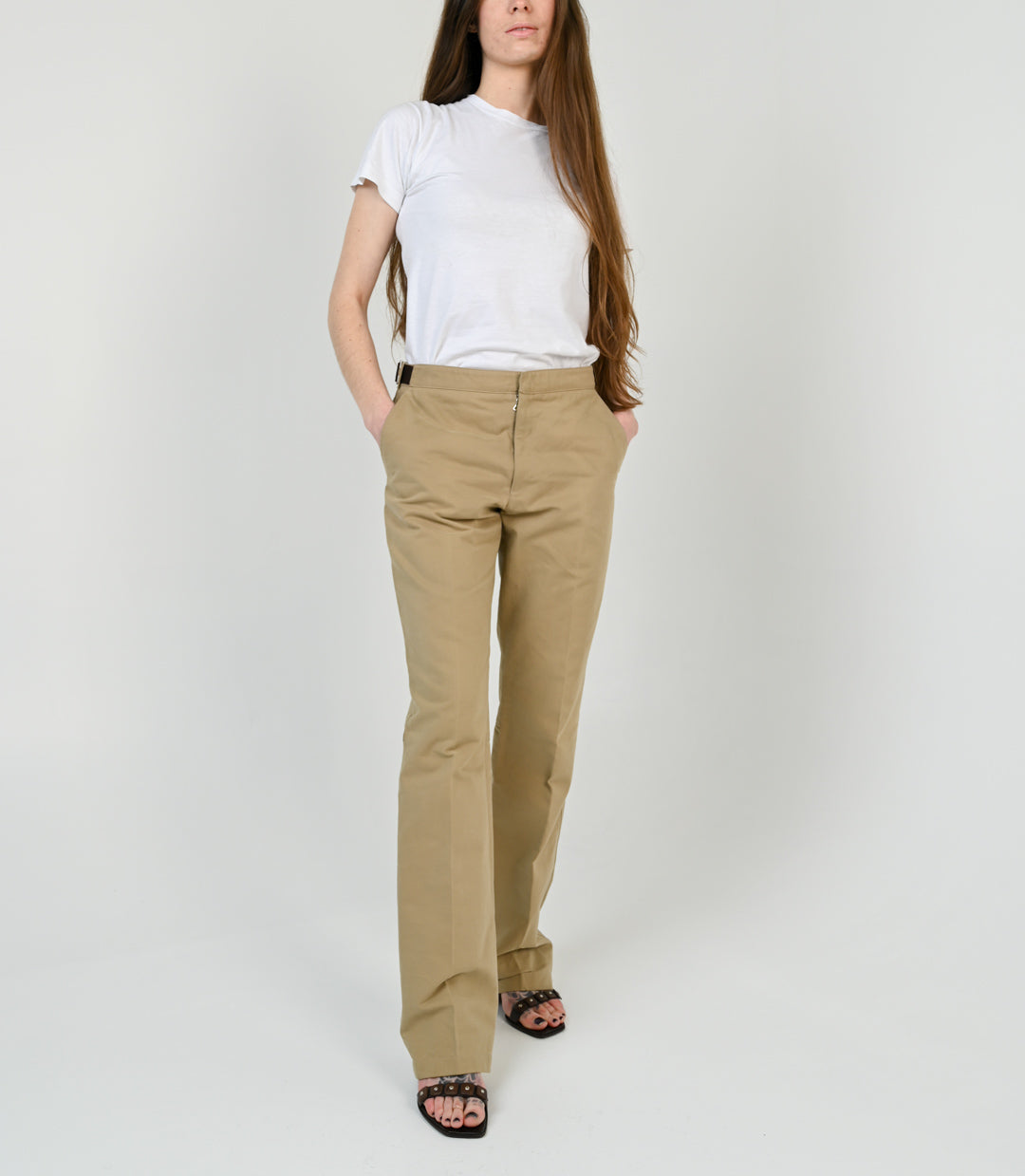 Prada hotsell khaki pants