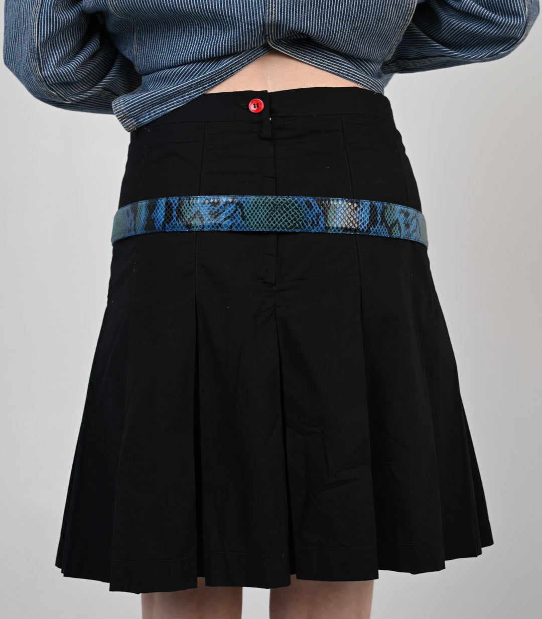 Noir Pleated Skirt
