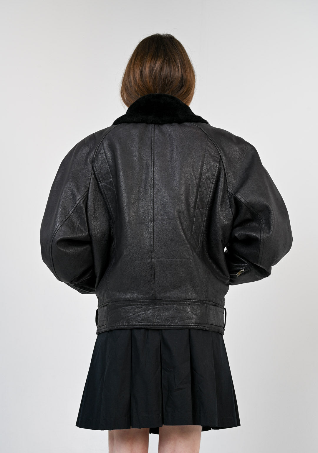 Kenzo Lambskin Shearling Aviator Jacket
