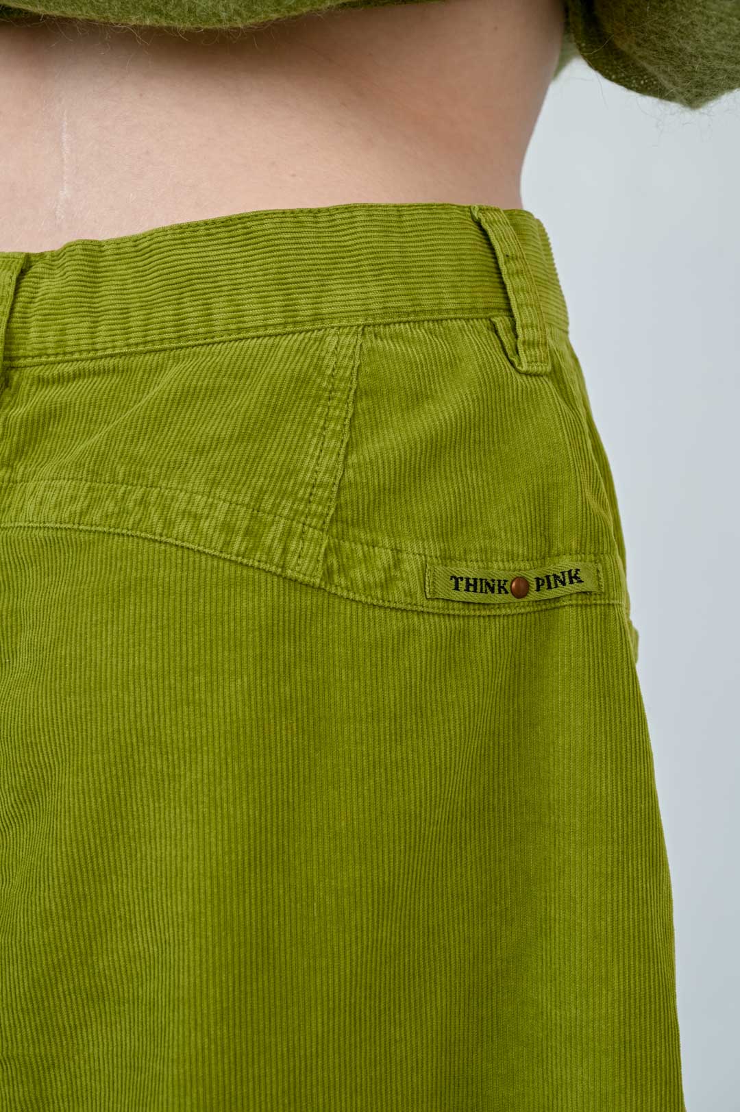 Cactus Corduroy Skirt