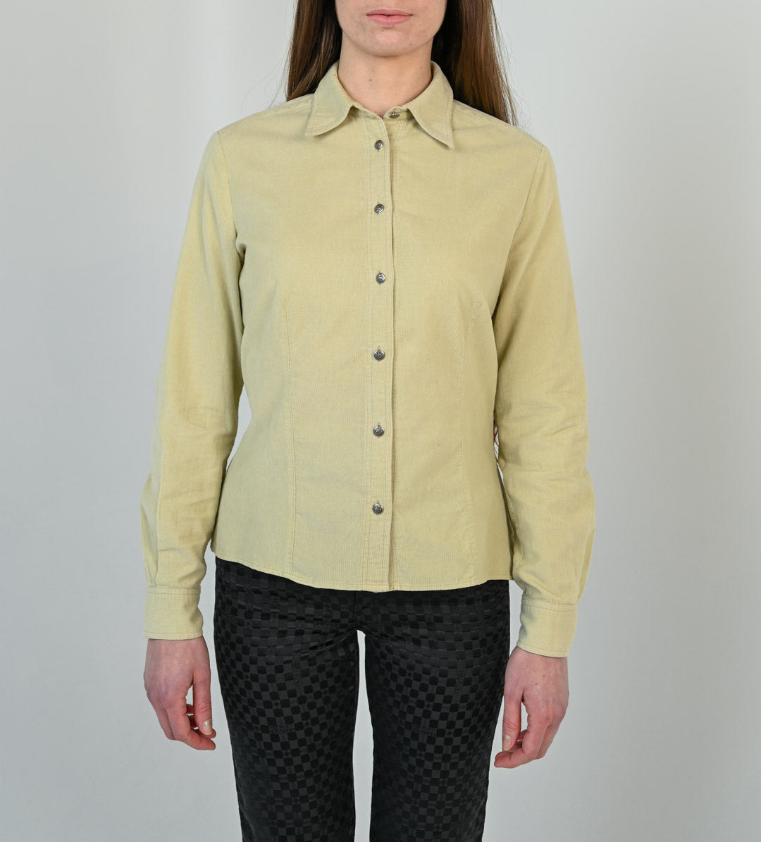 Versace Cappuccino Corduroy Shirt