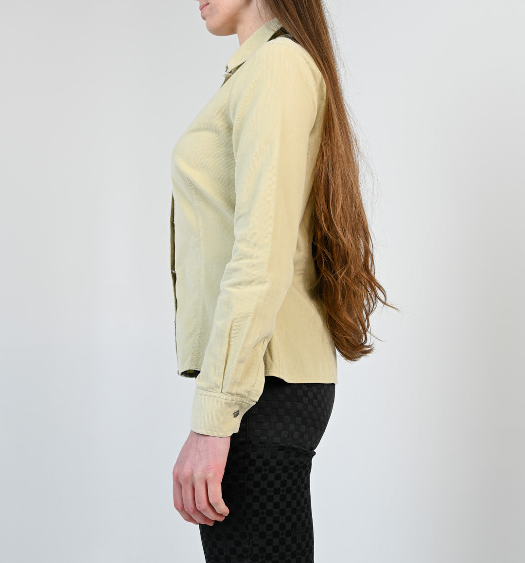 Versace Cappuccino Corduroy Shirt