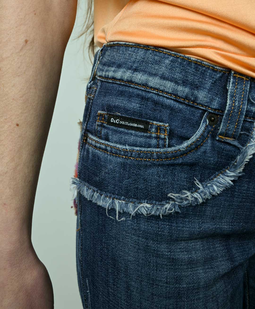 Dolce & Gabbana Knit Jeans