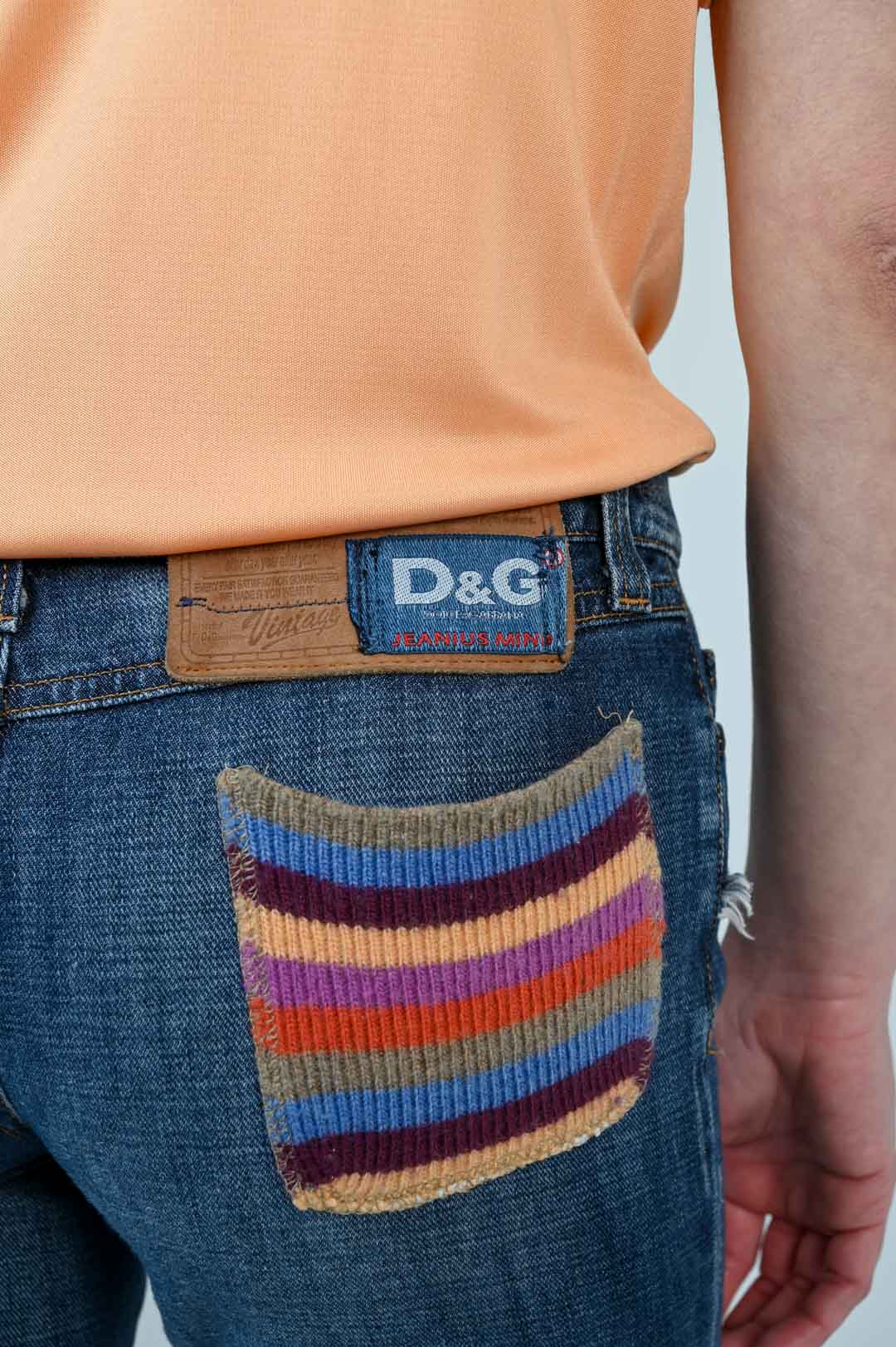Dolce & Gabbana Knit Jeans
