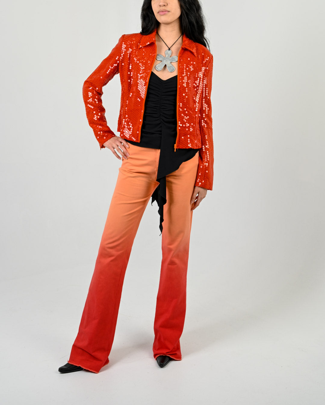 Moschino Clementine Sequin Jacket