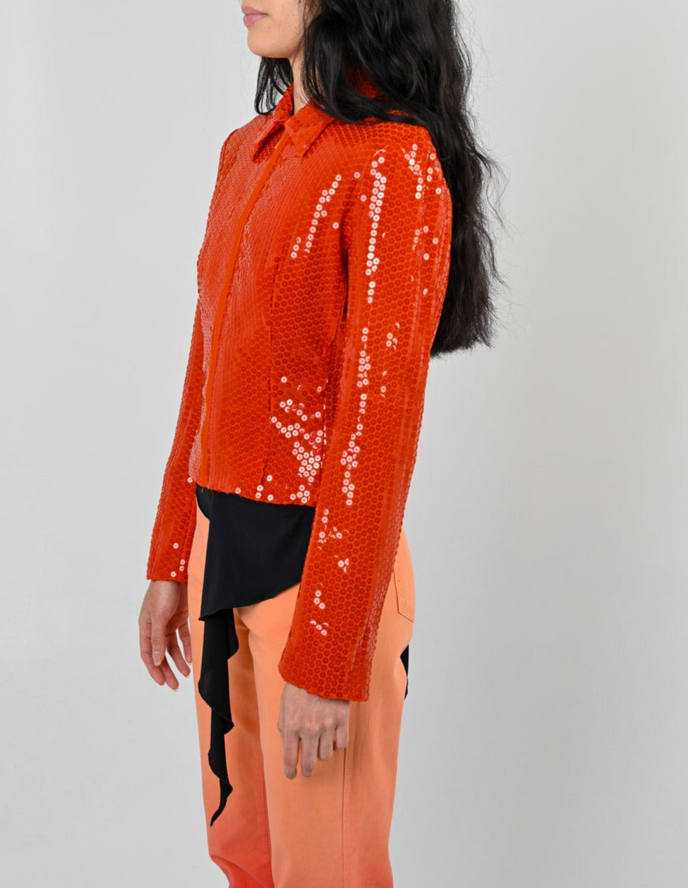 Moschino Clementine Sequin Jacket
