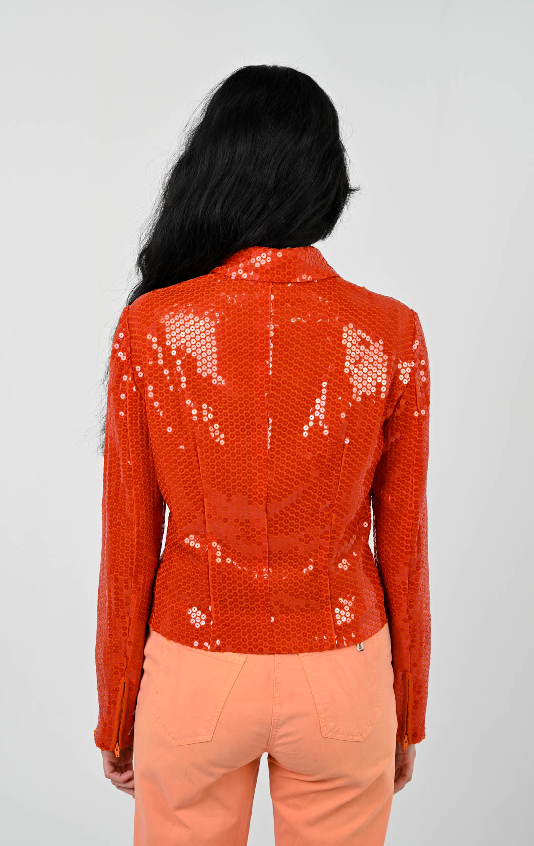 Moschino Clementine Sequin Jacket