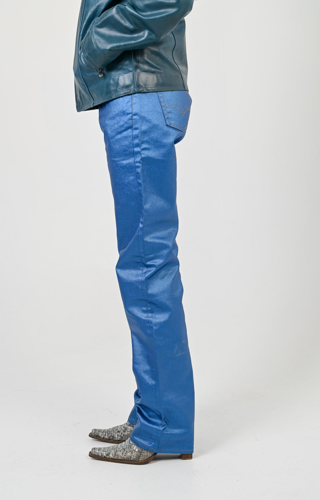 Cobalt Shimmer Pants